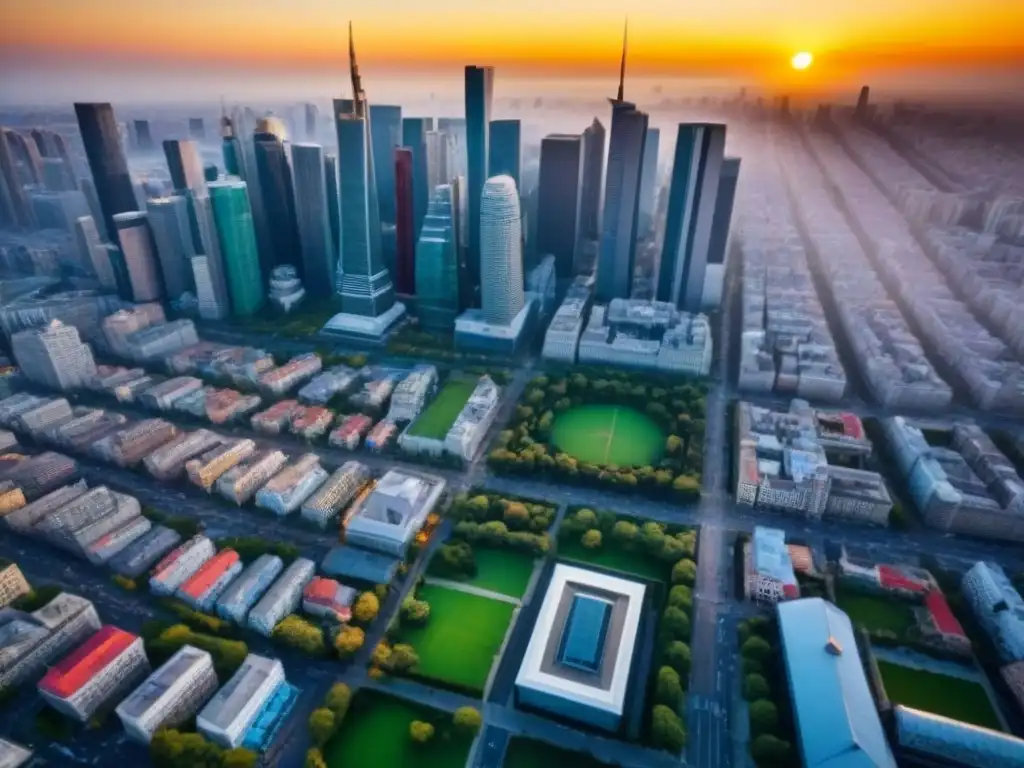 Una ciudad vibrante con diversidad de barrios y estilos arquitectónicos, reflejo de culturas e influencias