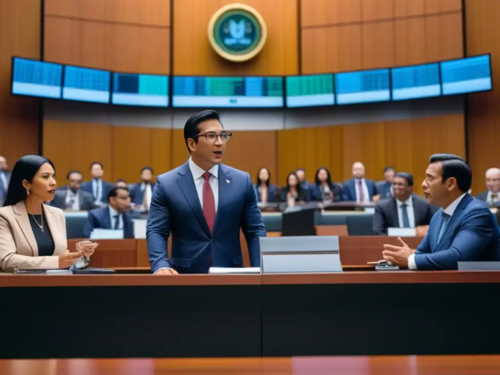 Intenso debate legislativo sobre modificación genética en América Latina Un intenso debate sobre Regulaciones sobre modificación genética agrícola en una moderna cámara legislativa latinoamericana
