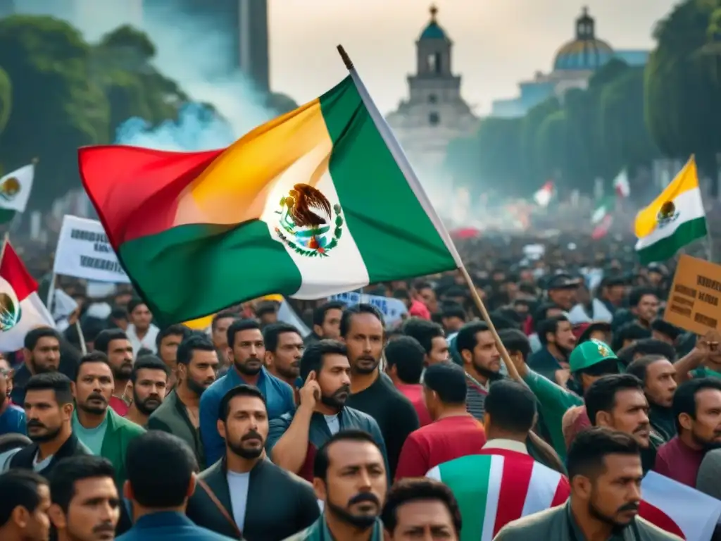 Protesta multitudinaria por la libertad de expresión en CDMX Manifestación multitudinaria en las calles de la Ciudad de México por la regulación de la libertad de expresión en México