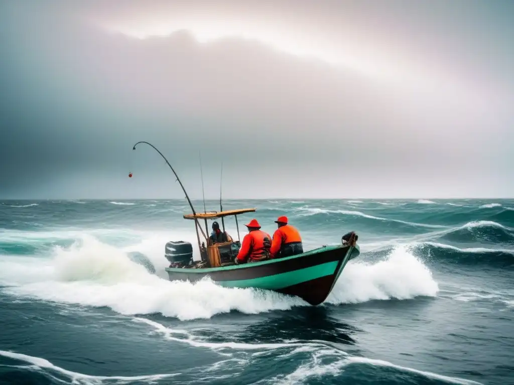 Pescadores enfrentando desafíos en alta mar del Cono Sur con Reglamentos pesca alto mar Cono Sur