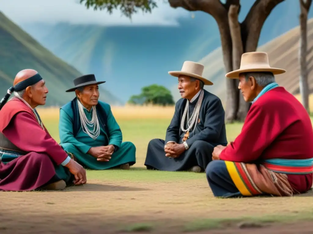 Con sabiduría y orgullo, ancianos indígenas Andinos preservan su identidad en la globalización