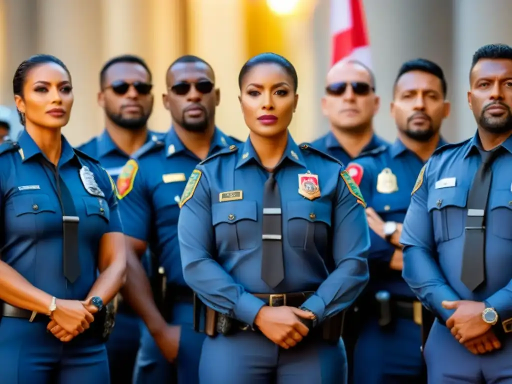 Unidos en determinación y cooperación, oficiales de diferentes países discuten estrategias para la reforma de seguridad pública internacional