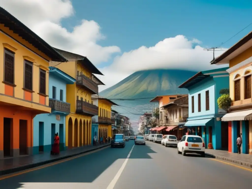 Vista urbana de Ecuador con regulaciones telecomunicaciones Ecuador